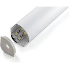 All-Light Alu Profil 16, hjørne profil, 2000 x 30 x 30 mm, alu/opal