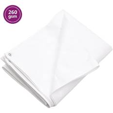 vidaXL Telone 260 g/m 8x10 m Bianco HDPE