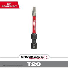 Power Tool Accessories Milwaukee SHOCKWAVE 2 in. Impact Torx T20 Power Bit