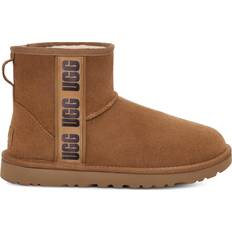 UGG Classic Mini Side Logo - Chestnut