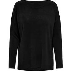 Only Onlrica Life L/S Pullover Knt - Nero
