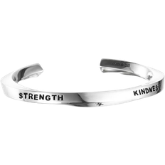 Efva Attling Strength & Kindness Cuff - Silver