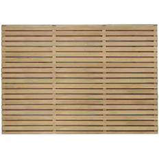 Fences Forest Garden Double Slatted Fence Panel 180x120cm