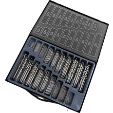 Ruko Elverktygstillbehör Ruko A214200 HSS-G Metall-spiralborrset 170 delar DIN 338 Cylinderskaft 1 set