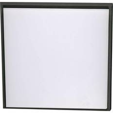 D Plafoniere Fabas Luce 30x30 cm IP54 Nero Plafoniera