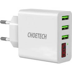 Batterier & Opladere Choetech C0027 USB Oplader med LED Display