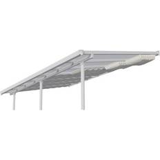 Blanc Auvents de Terrasse Palram Blanc Stores De Toit 3x5,46m Blanc 705871