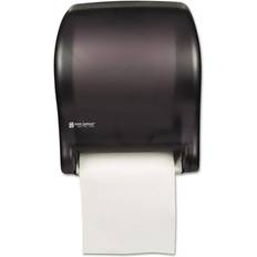 Black Dispensers San Jamar Tear-N-Dry Essence Automatic Paper Towel Roll Dispenser, Black