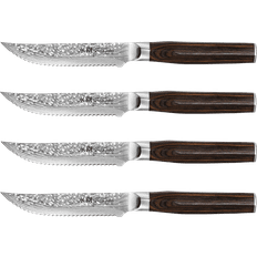 Damashiro Emperor 4-1/2" Steak Knife Set 4