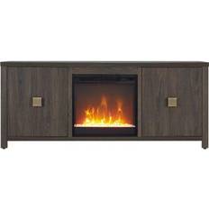 65" tv stand Henn&Hart Juniper Alder Brown TV Bench 58x24"