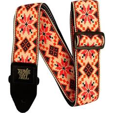 Needlepoint Ernie Ball Cinnamon Needlepoint Jacquard Guitar Strap