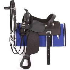 Tough-1 Trail Saddle5 Piece Package - Black