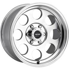 17" - Silver Car Rims Pro Comp Vintage Series 69 Polished Silver 17x9 6/5.5 ET6 CB3.625