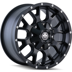 Car Rims Mayhem Warrior 8015, 17x9 Wheel with 6x135 6x5.5 Bolt Pattern