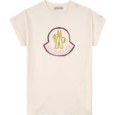 Moncler Cream Logo T-Shirt