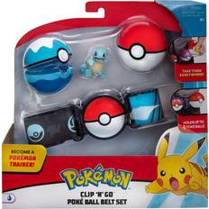 PokÃ©mons Lekesett Pokémon Clip N Go Belt Set Squirtle