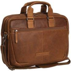 Chesterfield datorväska The Chesterfield Brand Seth Laptop Bag - Cognac