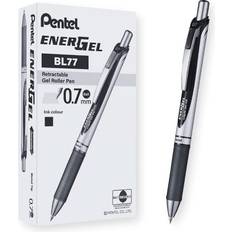 Gel Pens Pentel Energel BL77 Retractable Gel Pen Black