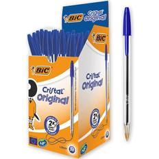 Cristal Original Ballpoint Pen Blue 1.00mm 50-pack