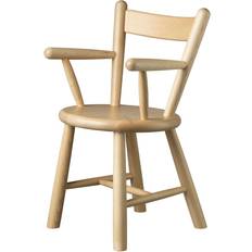 Røde Sittemøbler FDB Møbler P9 Children's Chair