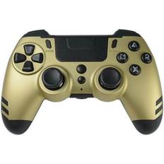 Guld Handkontroller Steelplay Slim Pack Wireless Controller Gold Accessories for game console PC