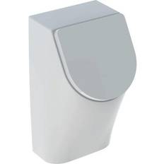 Geberit Renova Plan Urinal mit Deckel, Zulauf von hinten, Abgang nach hinten