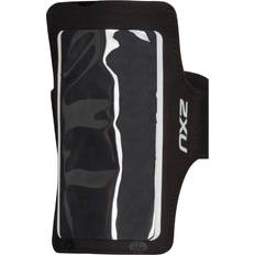 Svarta Sportarmband 2XU Run Arm Band Black/Black Svart OneSize