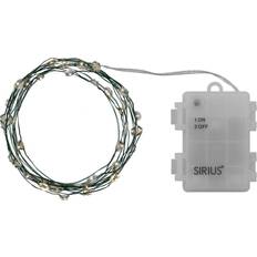 Sirius 40 led grøn lyskæde Sirius Maggie Klar/Grøn Lyskæde