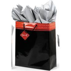 Red Straws Tough-1 Polished Bits Super Jumbo Gift bag Black/Red