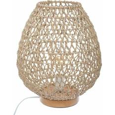 A Éclairages Atmosphera En Papier - Etel - H 35.5 cm - Beige Lampe de table