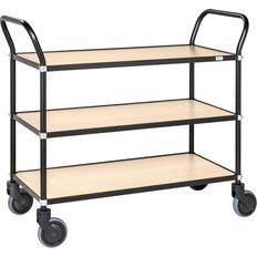 Kärryt Konga Mekaniska mek 95 x 43 Musta/Koivu Design-vaunu
