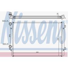 Laptopkühler Nissens Nissens 65279A kylare, motorkylning