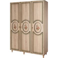 Ruskea Vaatekaapit Furniturebox Gillberga Vaatekaappi 135 cm