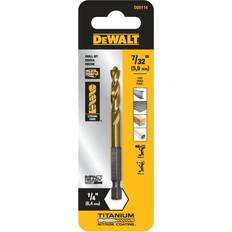 Power Tool Accessories Dewalt 7/32-in 3-1/8-in Titanium Nitride Coated Hss Twist Drill Bit DD5114