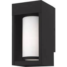 Lighting Livex Lighting Bleecker 9.25-in Black Wall Light