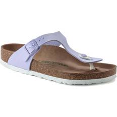 38 ⅔ Sandalen Birkenstock Gizeh Vegan Birko-Flor Nubuck - Lavender Fog