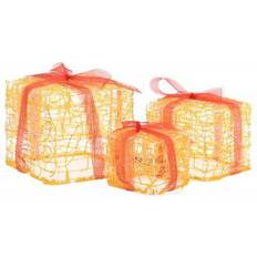 vidaXL Decorative Acrylic Julepynt 3stk