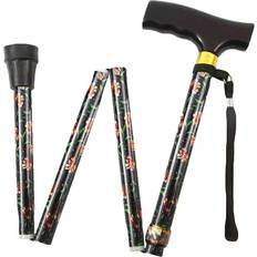 NRS Healthcare Folding Walking Sticks Mix