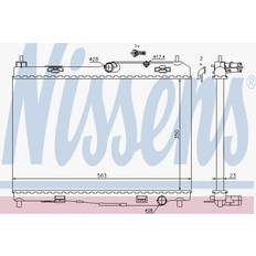 Laptopkühler Nissens NISSENS 69235 kylskåp, motorkylning