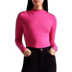 Roze Tassen en boodschappentassen Ted Baker Eloria Twist Hals Top in Roze 42