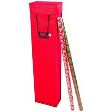 Red Storage Boxes Santa's Bags Wrapping Paper Storage Box