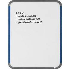 Præsentationstavler Nobo Whiteboard Slimline lakeret 360x280mm