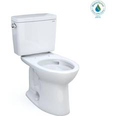 Toilets Toto Drake 1.28 GPF Elongated Bowl Toilet, 17-3/16"W x 28-3/8"D x 30-1/8"H, Cotton