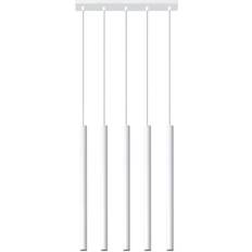 Lamper Sollux Pendellampe Pastelo 5 Hvid Pendel