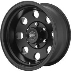 American Racing Baja 15 8 Wheel Automotive Rim with 5 on 4.5 Bolt Pattern Black