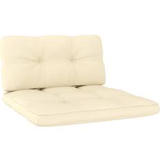 Be Basic hynder pallesofa 2 stk. Stolehynde Hvid