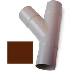 Tag & Tagplader Plastmo Brun 110 75 45° Grenrør