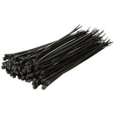 LogiLink Opaski zaciskowe 30cm 100szt. czarne