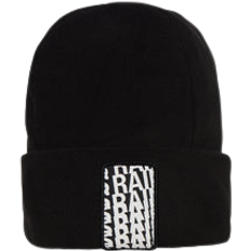 Rains Fleece Beanie - Black