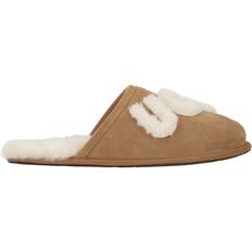 UGG Scuff Logo Sheepskin - Chestnut